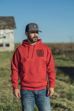 RED Friday Flag Hood