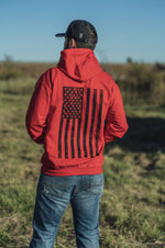 RED Friday Flag Hood