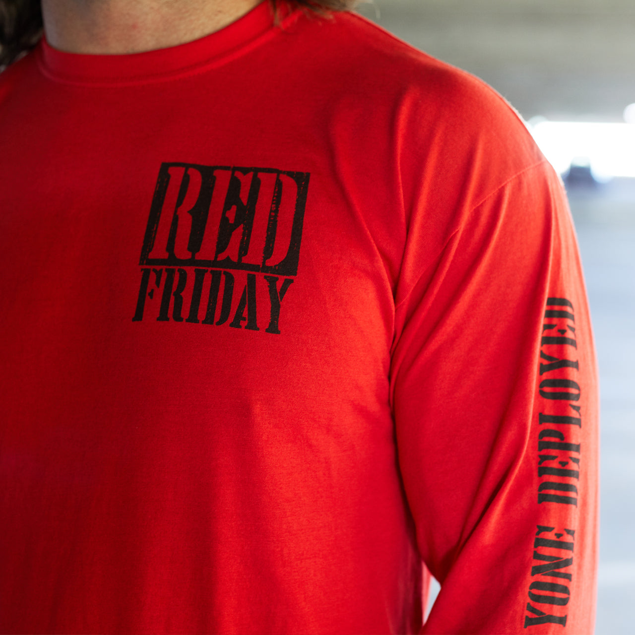 RED Friday Flag LST