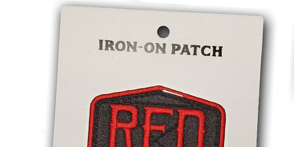 Red J Patch RED Patch – Bone Head Outfitters