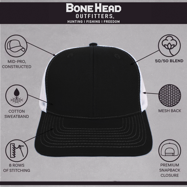 BHO Sunrise Hat – Bone Head Outfitters