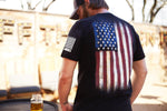 Weathered Flag-Made in the USA